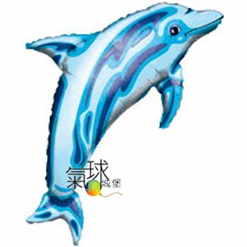 024.326-藍海豚84cm寬56cm高/含充氣空飄350元