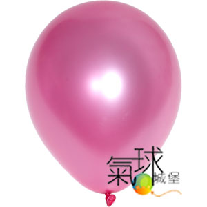09-10吋深粉色珍珠氣球100顆/包(大倫包裝)