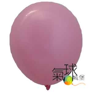 16-5吋糖果色圓球--16粉紅 /專業級佈置用氣球, 色彩飽滿如糖果, 色彩種類多可供選擇.吹大後尺寸:直徑12公分(5吋)/每包100顆.