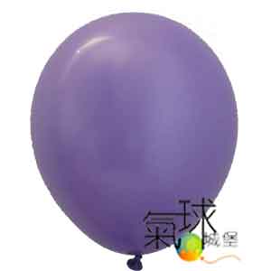 13-5吋糖果色圓球--13淺紫 /專業級佈置用氣球, 色彩飽滿如糖果, 色彩種類多可供選擇.吹大後尺寸:直徑12公分(5吋)/每包100顆.