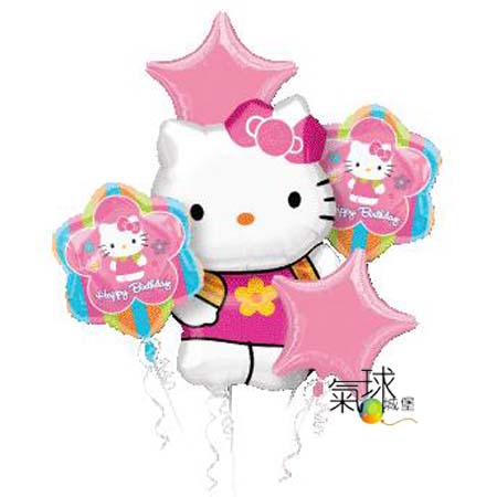 006-Hello Kitty生日花束祝生日快樂(外送需購滿2200元/外縣市地區另計)
