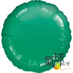 73-18 吋圓型綠色Metallic Green(一袋兩個價)/充氦氣空飄每顆130元