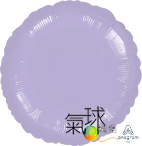 83-18 吋圓型淺紫色Metallic Pearl Pastel Lilac(一袋兩個價)/充氦氣空飄每顆130元