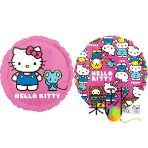 159-18"/45公分:凱蒂貓人物 Hello Kitty Characters充氦氣110元