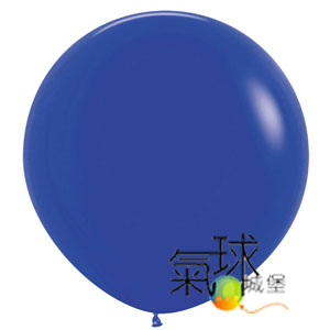 18.041-18吋/45公分圓球深藍色 Royal Blue  (充氣後形狀比較圓)每個
