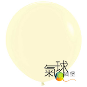 18.620-18吋/45公分圓球 馬卡龍黃色  (充氣後形狀比較圓)每個