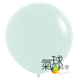 18.630-18吋/45公分圓球 馬卡龍綠色(充氣後形狀比較圓)每個