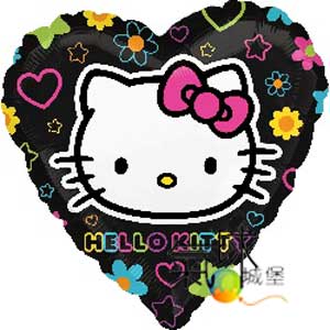 10-45公分/18"凱蒂貓吐溫心Hello Kitty Tween Heart/含充氦氣110元
