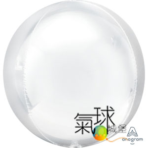 054.033.2-15"立體圓球/白色約38公分寬40公分高/充氦氣空飄390元(室內可空飄3星期~4星期)每個