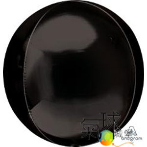 057.097-21"大尺寸立體圓球: 黑色53公分寬53公分高/充氦氣空飄900元(室內可空飄3星期以上)/未充氣每個250元