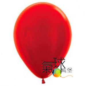 12.515-12吋圓球- 珍珠紅色 Red (100顆/包) 原廠包裝