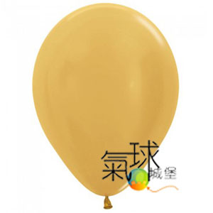 12.570-12吋圓球-珍珠銅金色Gold R  (100顆/包) 原廠包裝