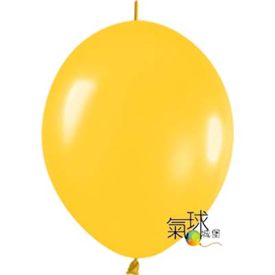 06-12吋 連結球-珍珠黃色/分裝包每包10顆(最適合DIY免用氦氣)
