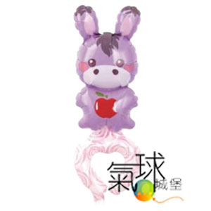 006小紫驢-日本手腕氣球.充氣後尺寸30.5公分.用打氣筒充氣.按我看詳細介紹/每顆
