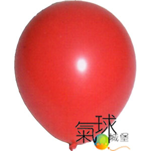 01-11吋糖果色圓球-01紅/專業級佈置用氣球, 色彩飽滿如糖果, 色彩種類多可供選擇.吹大後尺寸:直徑28公分(11吋)/每包100顆.