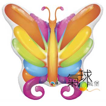 025.278-40"101公分燦爛的蝴蝶Brilliant Butterfly充氦氣空飄450元