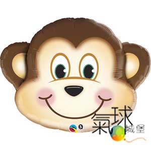 434-35吋/89公分調皮的猴子形狀 Mischievous Monkey Shape /充氦氣空飄450元