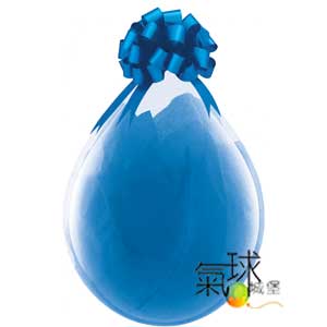 18030-18吋圓形透明素面球DIAMOND CLEAR禮物包裝及爆破用球/每顆40元