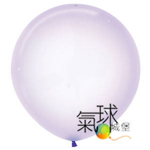 24.350-24吋/60公分圓球-柔粉透光紫每個