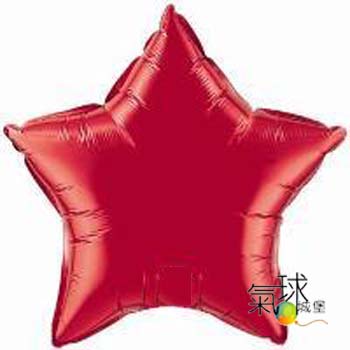5-27吋/68公分五角星紅色/放球柱上大小最適中充氦氣每顆250元