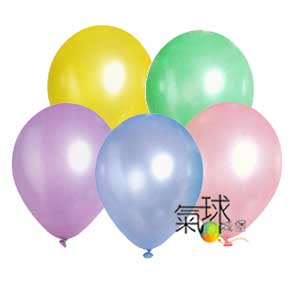 102-淺色彩系列10吋珍珠空飄氣球100顆-顏色為 :粉紅、黃、淺綠、淺藍、淺紫。填充安全氦氣，每顆均附亮面緞帶。外送限台北地區，僅送達至1樓或大門口.