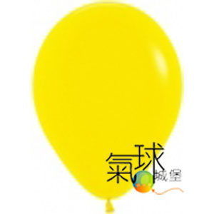 10.020-10吋圓球-標準黃色Yellow (100顆/包) 原廠包裝